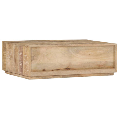 vidaXL Couchtisch 90x60x30 cm Massivholz Mango