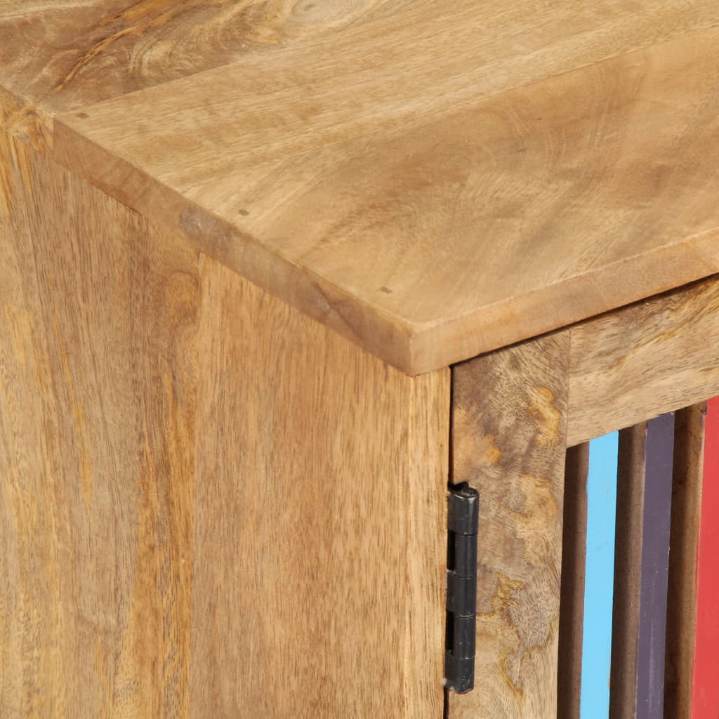 vidaXL Meuble TV 120x30x40 cm Bois de manguier massif