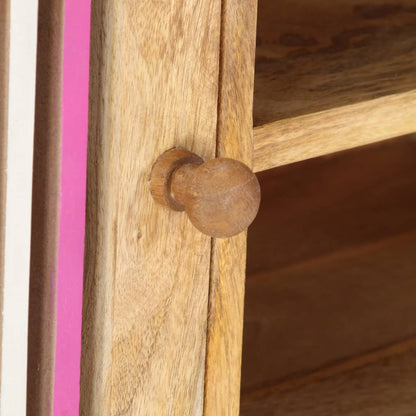 vidaXL Meuble TV 120x30x40 cm Bois de manguier massif