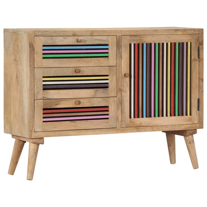 vidaXL Buffet 100x30x75 cm Bois de manguier massif