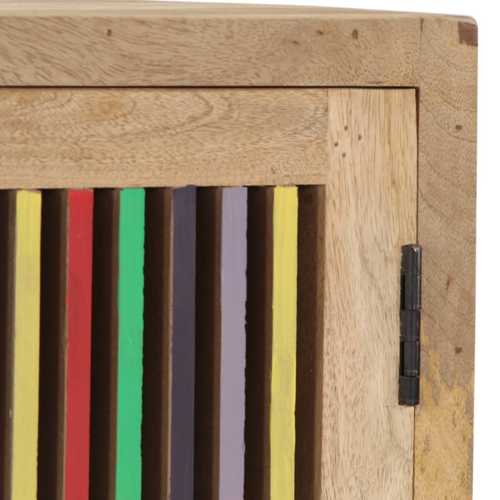 vidaXL Buffet 100x30x75 cm Bois de manguier massif