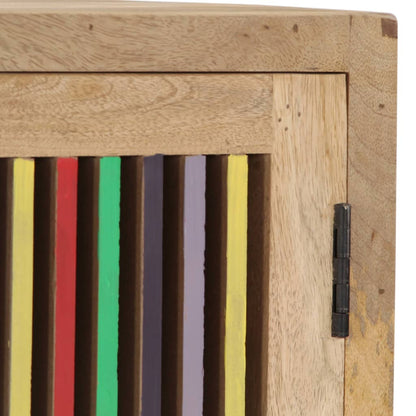 vidaXL Buffet 100x30x75 cm Bois de manguier massif