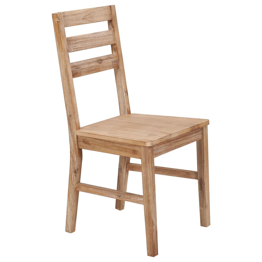 vidaXL Chaises de salle à manger 6 pcs Bois d'acacia massif