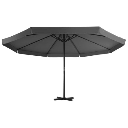 vidaXL Sonnenschirm mit Tragbarem Sonnenschirmständer Anthrazit