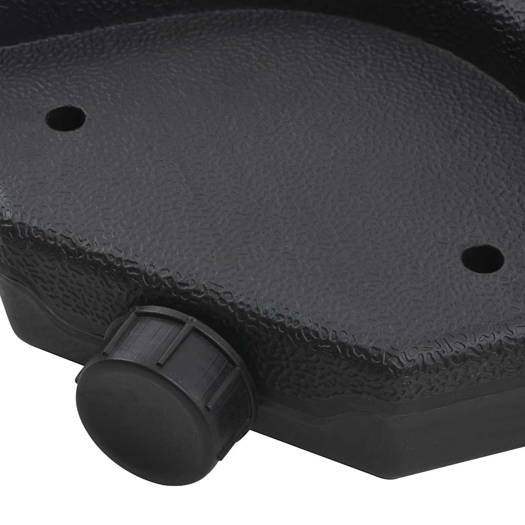 vidaXL Parasol avec support de parasol portable Vert