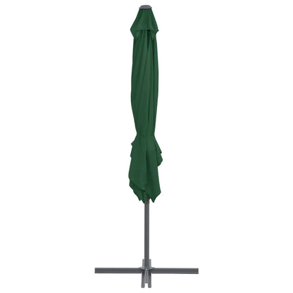 vidaXL Parasol avec base portable Rouge