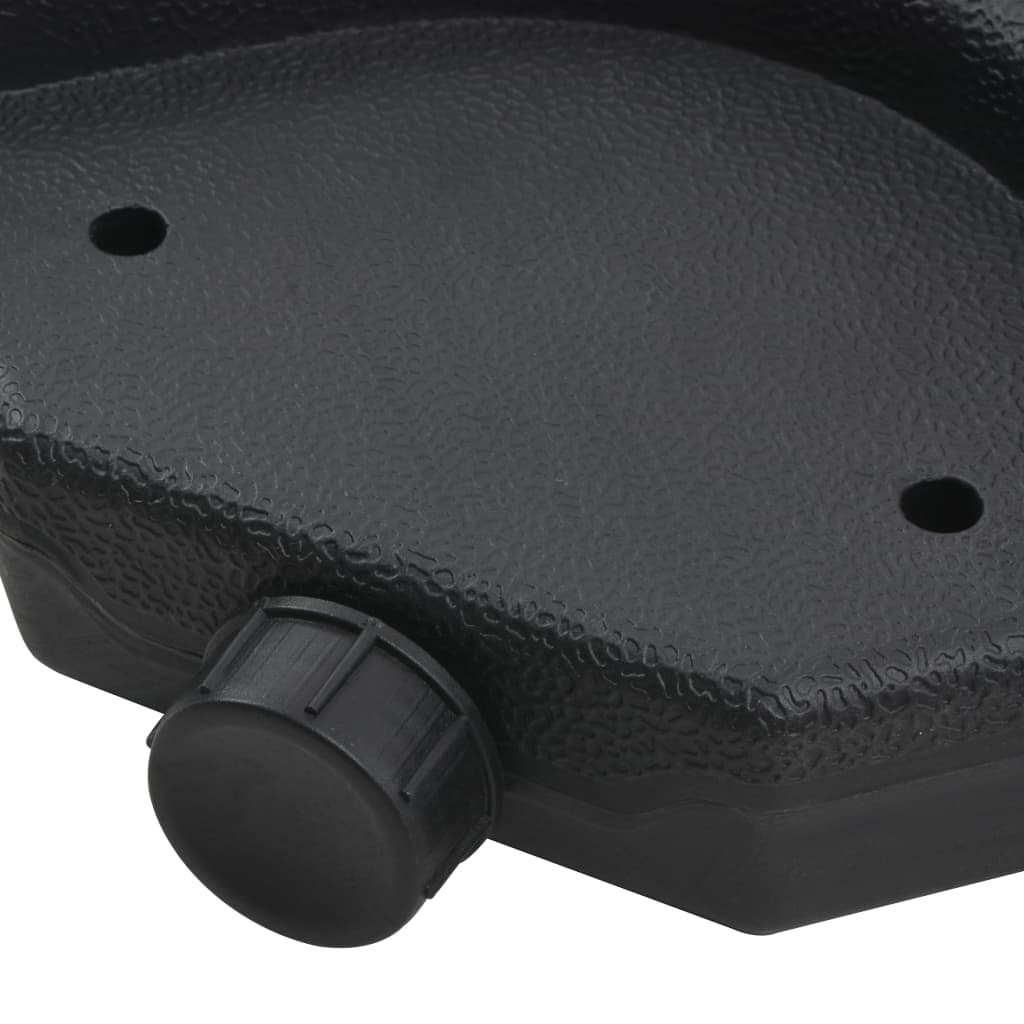 Parasol vidaXL avec support portable Anthracite