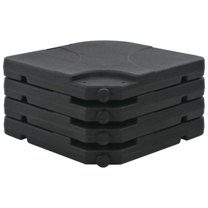 Parasol vidaXL avec support portable Anthracite