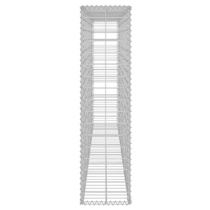 vidaXL Mur de gabion avec couvercle Acier galvanisé 200×20×85 cm