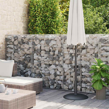 vidaXL Mur de gabions avec couvercle Acier galvanisé 600×50×150 cm