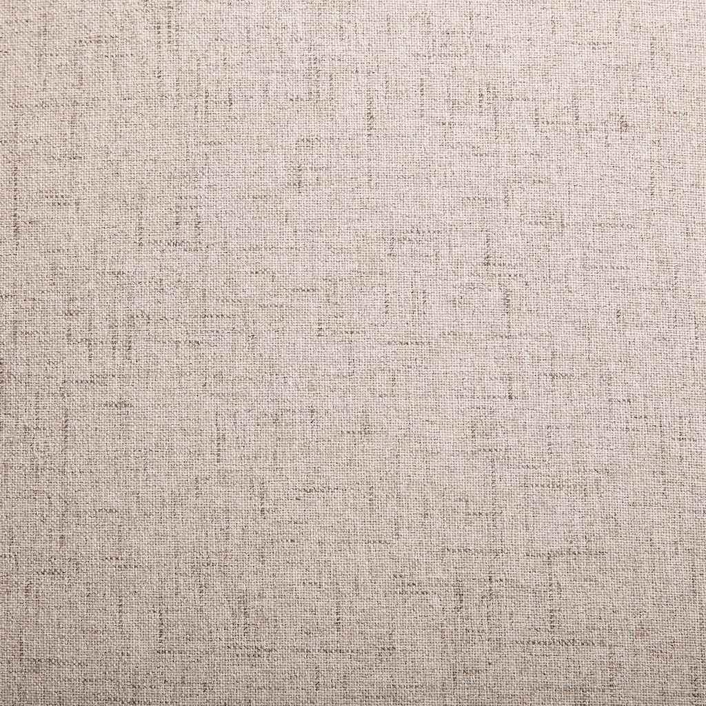 vidaXL Sessel Beige Stoff