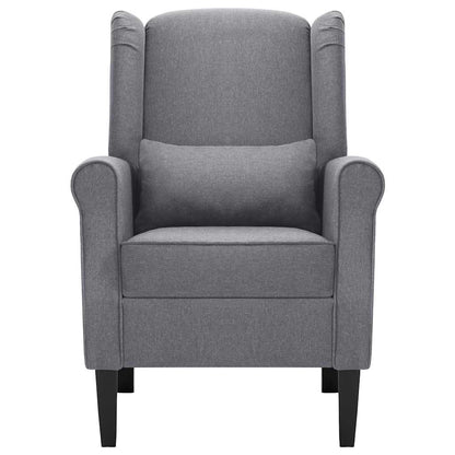 vidaXL Sessel Dunkelgrau Stoff