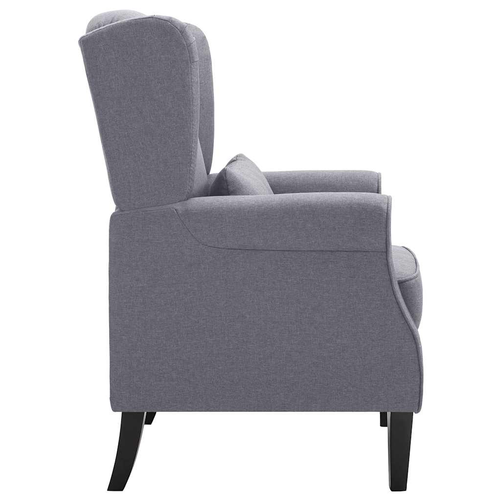 vidaXL Sessel Dunkelgrau Stoff