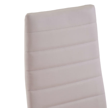 vidaXL 5-tlg. Essgruppe Cappuccino-Braun