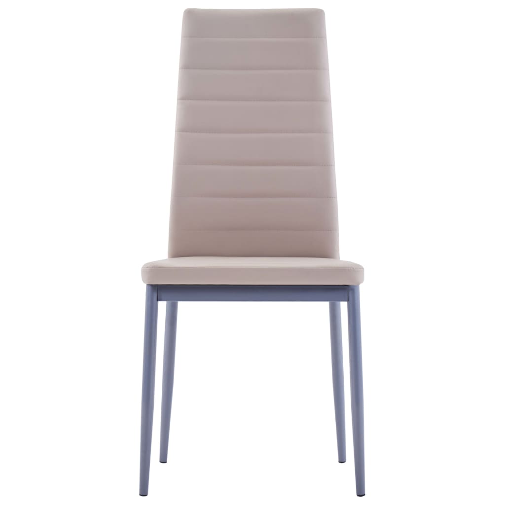 vidaXL 5-tlg. Essgruppe Cappuccino-Braun