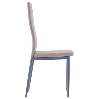 vidaXL 5-tlg. Essgruppe Cappuccino-Braun