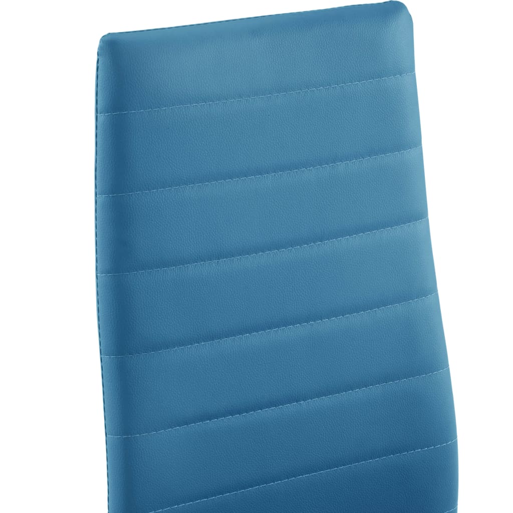 vidaXL 5-tlg. Essgruppe Blau