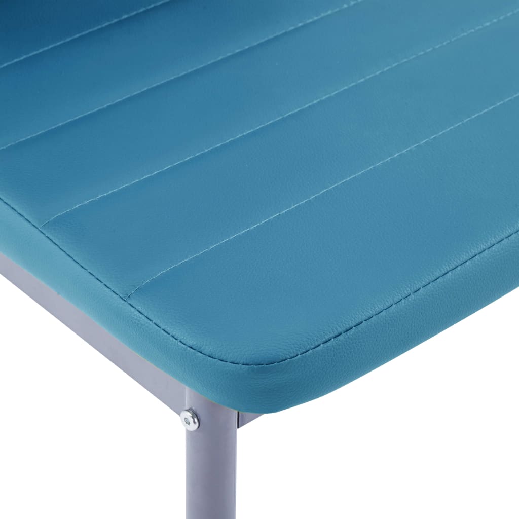 vidaXL 5-tlg. Essgruppe Blau
