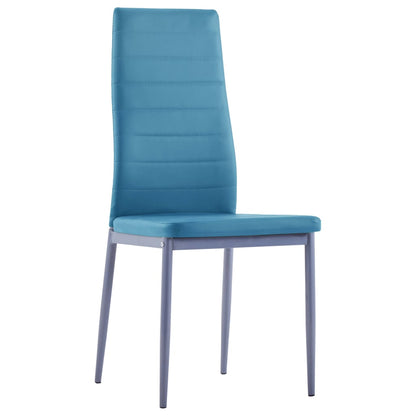vidaXL 5-tlg. Essgruppe Blau