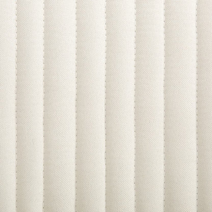 vidaXL Chaises de salle à manger 2 pcs Crème Tissu