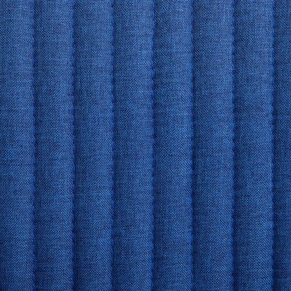 vidaXL Esszimmerstühle 2 Stk. Blau Stoff