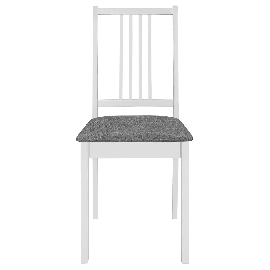 vidaXL 3-tlg. Essgruppe MDF Weiß