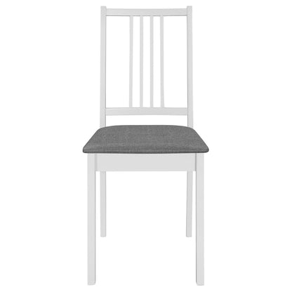 vidaXL 3-tlg. Essgruppe MDF Weiß