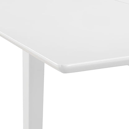 vidaXL 3-tlg. Essgruppe MDF Weiß