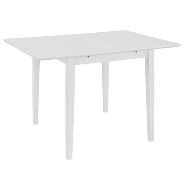 vidaXL 5-tlg. Essgruppe MDF Weiß