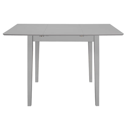 vidaXL 3-tlg. Essgruppe MDF Grau