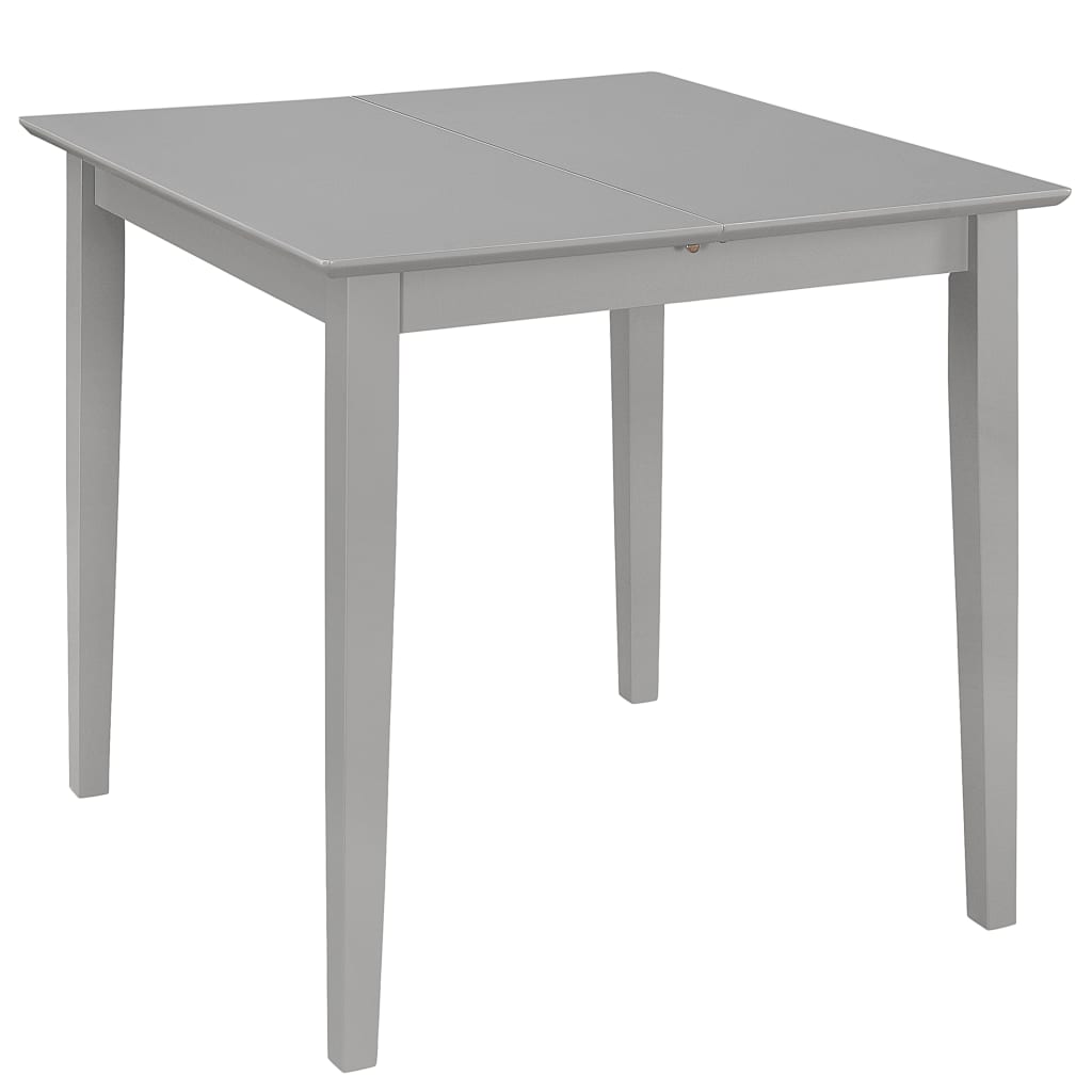vidaXL 3-tlg. Essgruppe MDF Grau