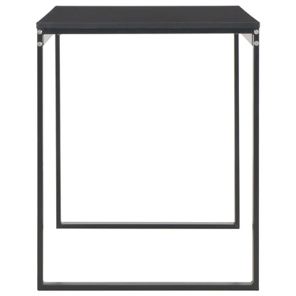 vidaXL Computertisch Schwarz 120x60x70 cm