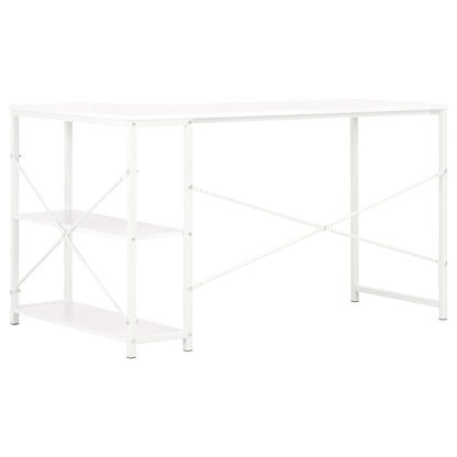 vidaXL Computertisch Weiß 120x72x70 cm