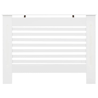 vidaXL Heizkörperabdeckung Weiß 112×19×81,5 cm MDF