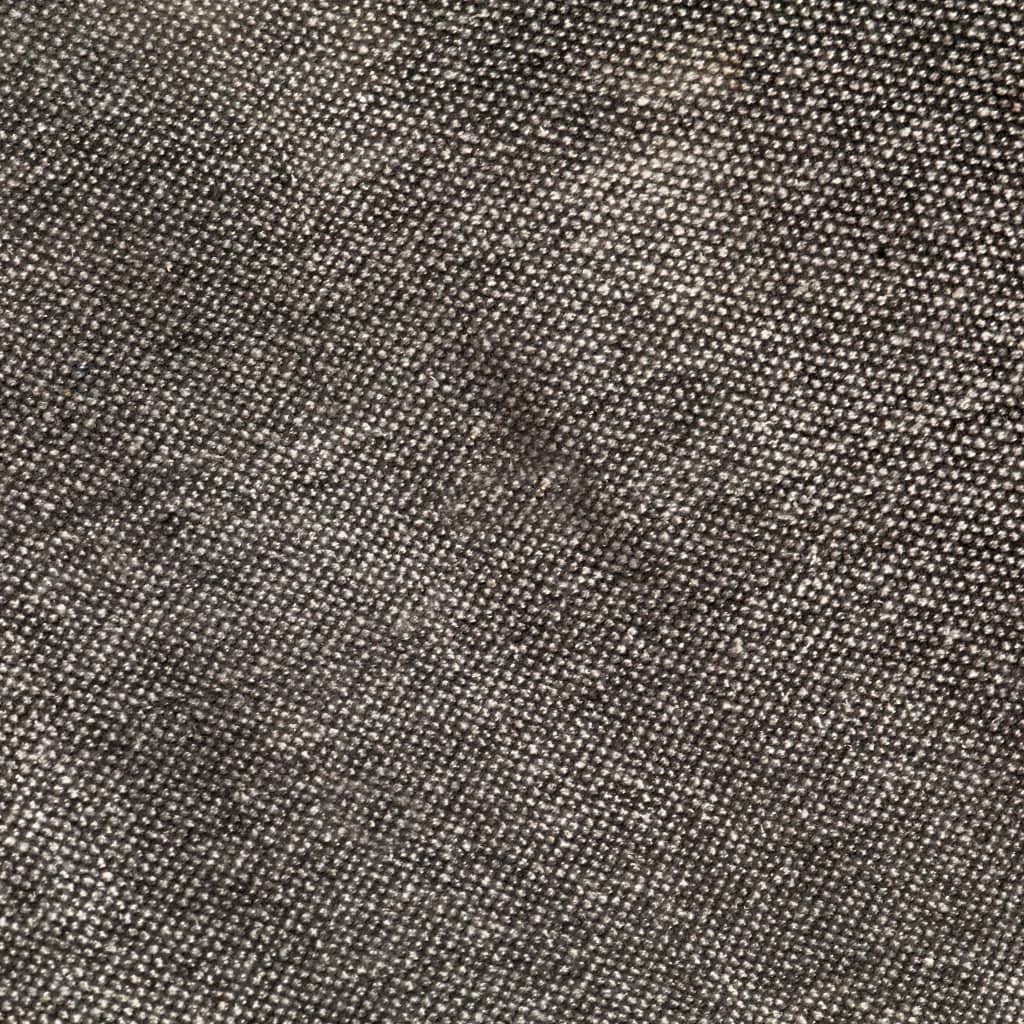 vidaXL Butterfly-Sessel Anthrazit Canvas