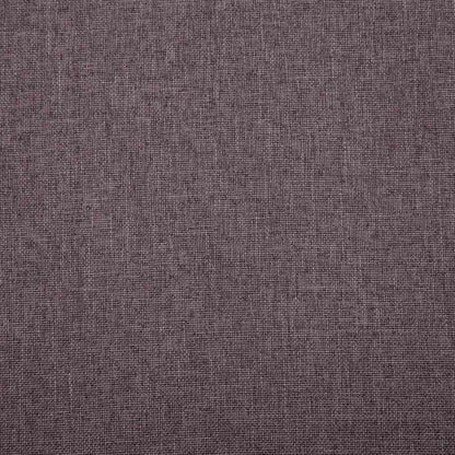 vidaXL 2-tlg. Sofagarnitur Stoff Taupe