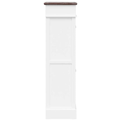 vidaXL Schuhschrank Braun 50 x 28 x 98 cm Paulownia Holz