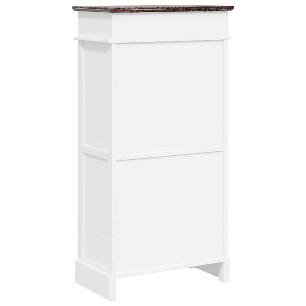 vidaXL Schuhschrank Braun 50 x 28 x 98 cm Paulownia Holz