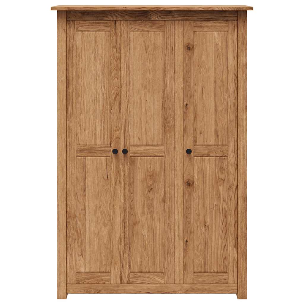 vidaXL Kleiderschrank 3-Türig 118×50×171,5 cm Kiefer Panama Serie