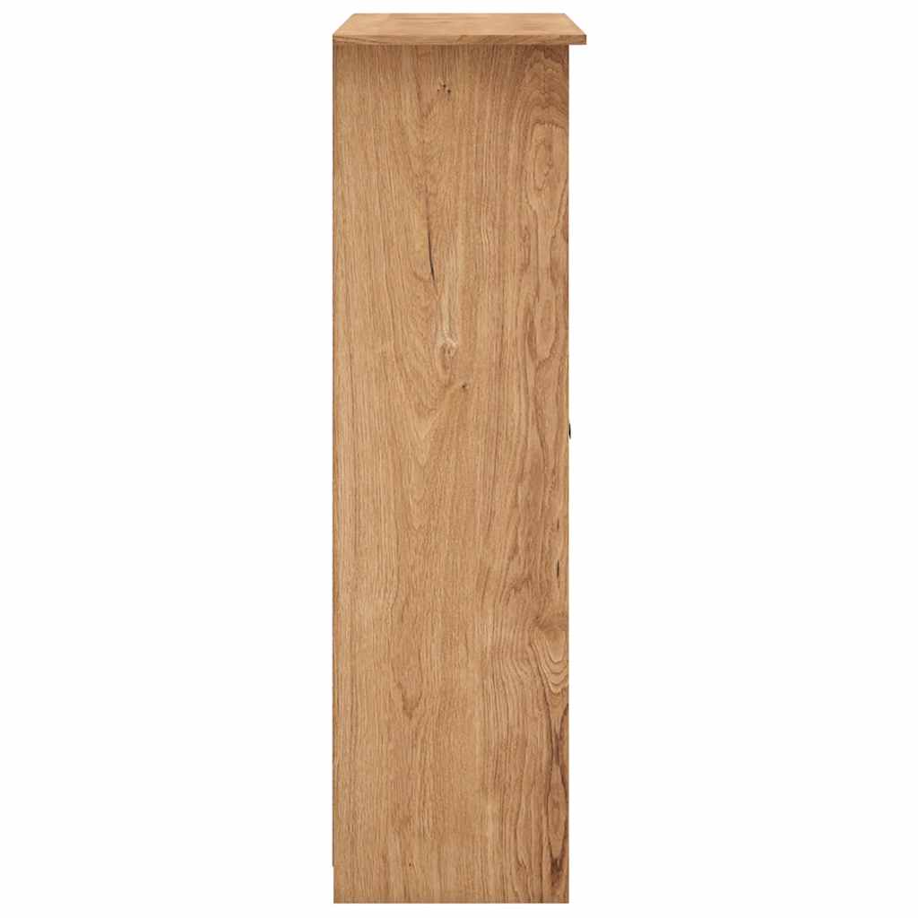 vidaXL Kleiderschrank 3-Türig 118×50×171,5 cm Kiefer Panama Serie