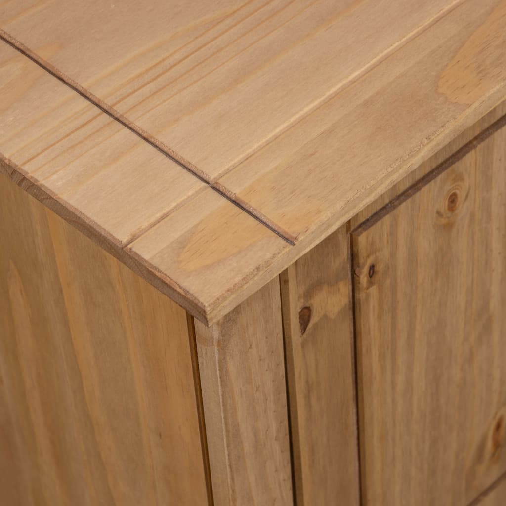 vidaXL TV-Schrank 120 x 40 x 50 cm Massivholz Panama-Kiefer