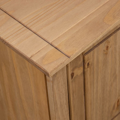 vidaXL TV-Schrank 120 x 40 x 50 cm Massivholz Panama-Kiefer