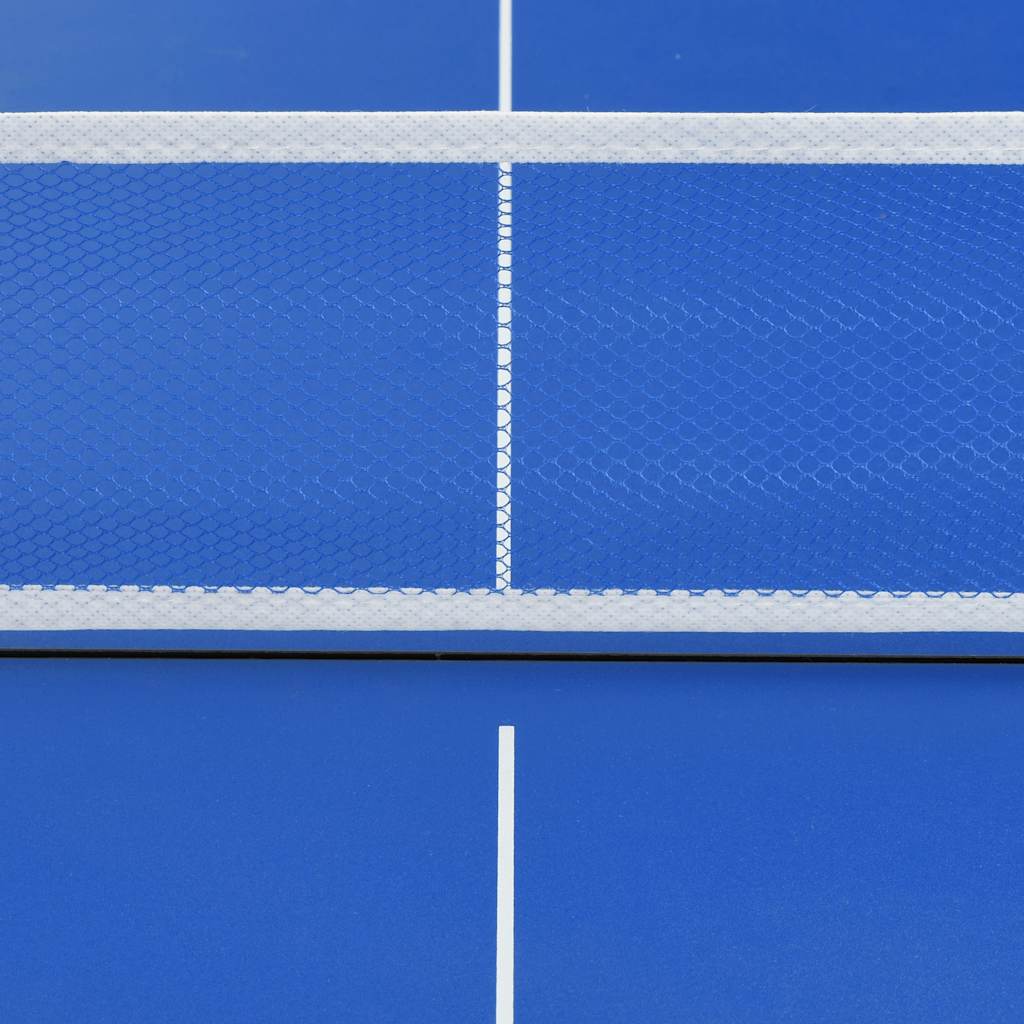 vidaXL 5-Fuß-Ping-Pong-Tisch mit Netz 152 x 76 x 66 cm Blau