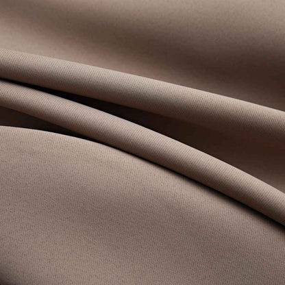vidaXL Rideau occultant à œillets Métal Taupe 290 x 245 cm