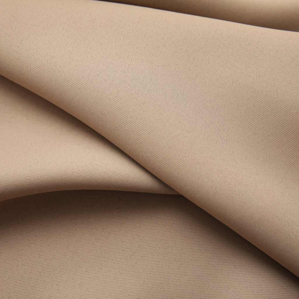 vidaXL Rideaux occultants avec crochets 2 pcs Taupe 140x225cm