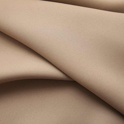 vidaXL Rideaux occultants avec crochets 2 pcs Taupe 140x225cm