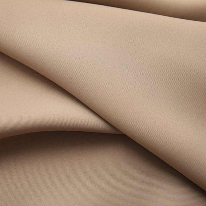 vidaXL Rideau occultant avec crochets Taupe 290 x 245 cm