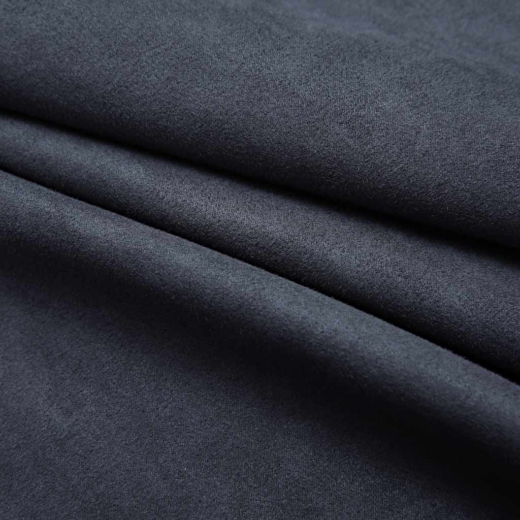 vidaXL Rideaux occultants à œillets 2 pcs Anthracite 140x175 cm