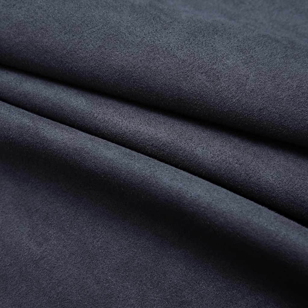vidaXL Rideaux occultants à œillets 2 pcs. Anthracite 140x225cm