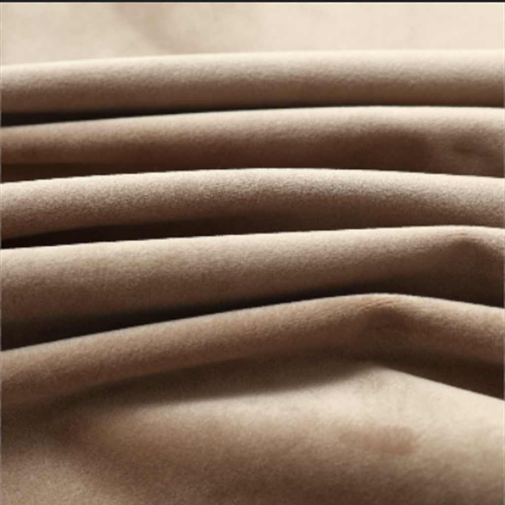 vidaXL Rideaux occultants à œillets 2 pcs Velours Beige 140x225 cm